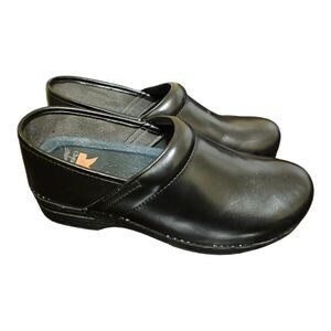 DANSKO XP Pro Black Cabrio Clogs - Size 42 (Fits 11.5-12)